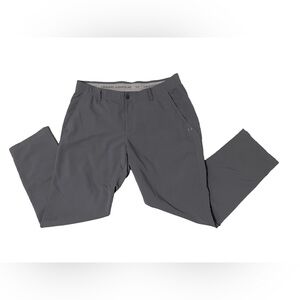 Under Armour Men’s Golf Pants—Gray Stretch Performance